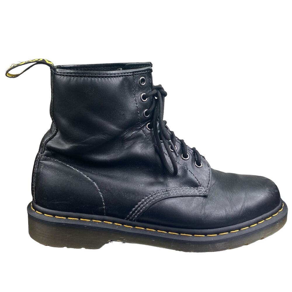 Dr. Martens Black Lace-Up Boots M10/W11
